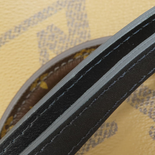 LOUIS VUITTON Tote Bag M45321 Monogram reverse Brown On the Go MM Monogram Giant Women Used Authentic