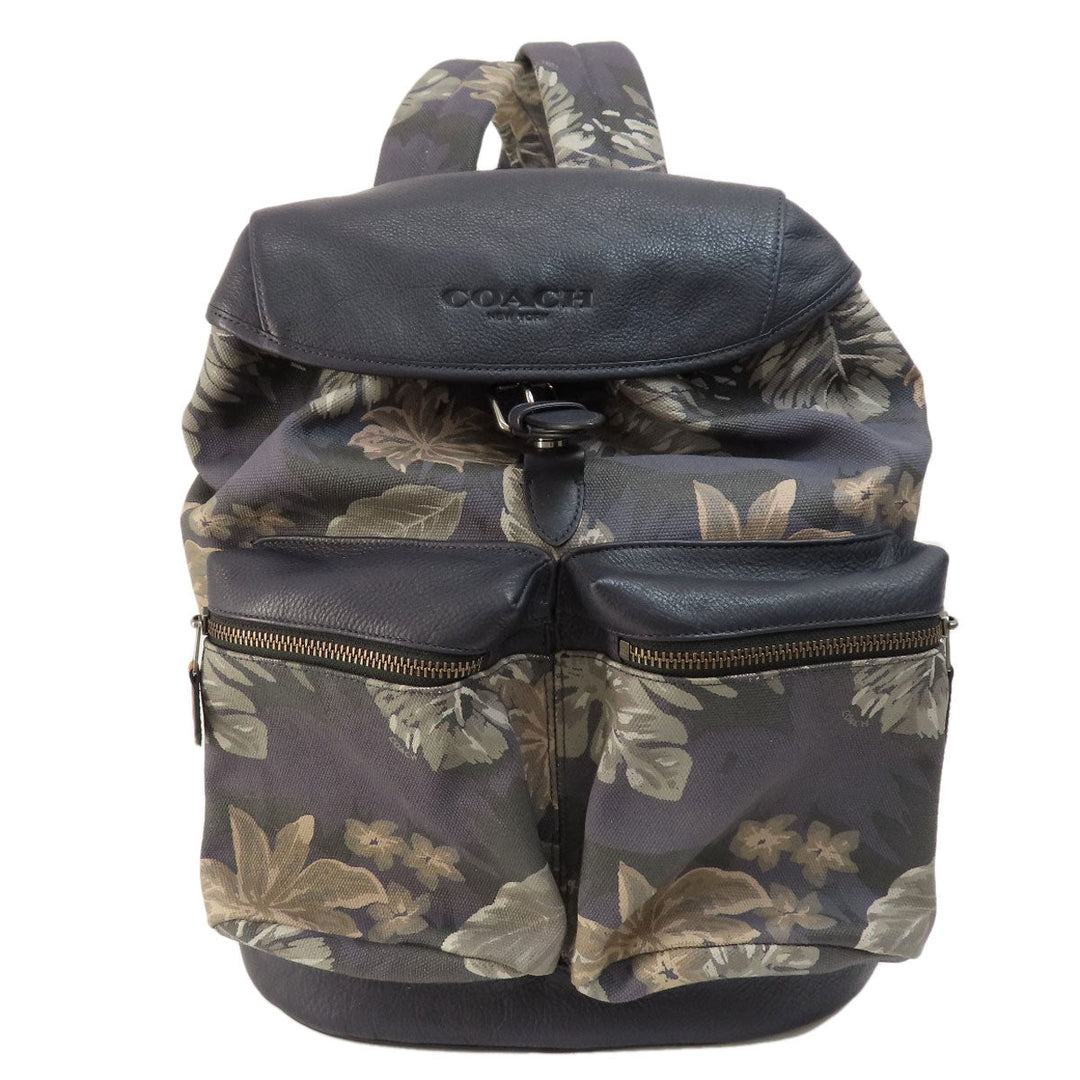 COACH Backpack F72083 Coated canvas multicolor Hawaiian