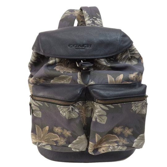 COACH Backpack F72083 Coated canvas multicolor Hawaiian