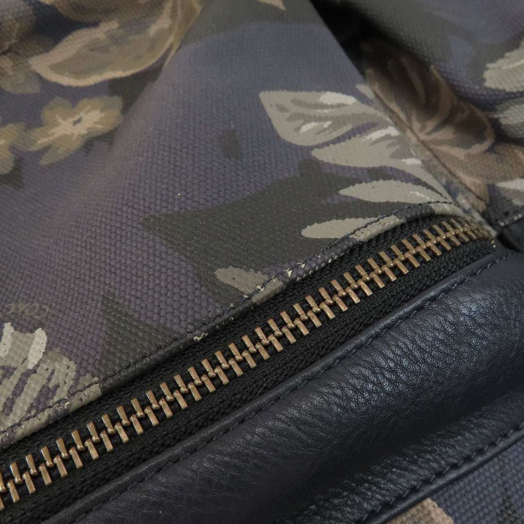 COACH Backpack F72083 Coated canvas multicolor Hawaiian