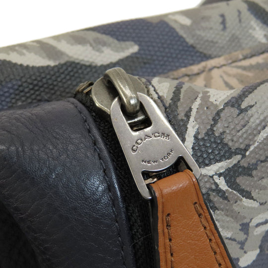 COACH Backpack F72083 Coated canvas multicolor Hawaiian