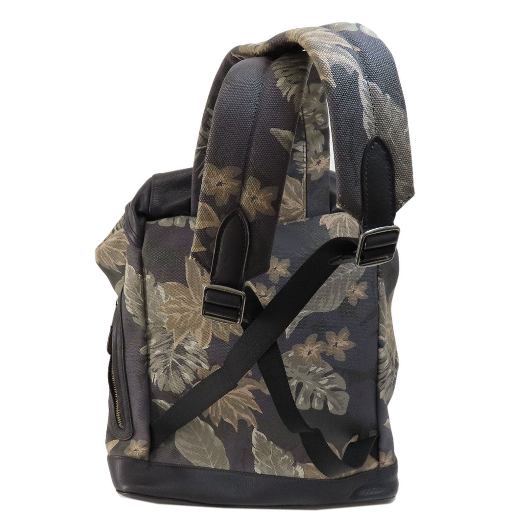 COACH Backpack F72083 Coated canvas multicolor Hawaiian