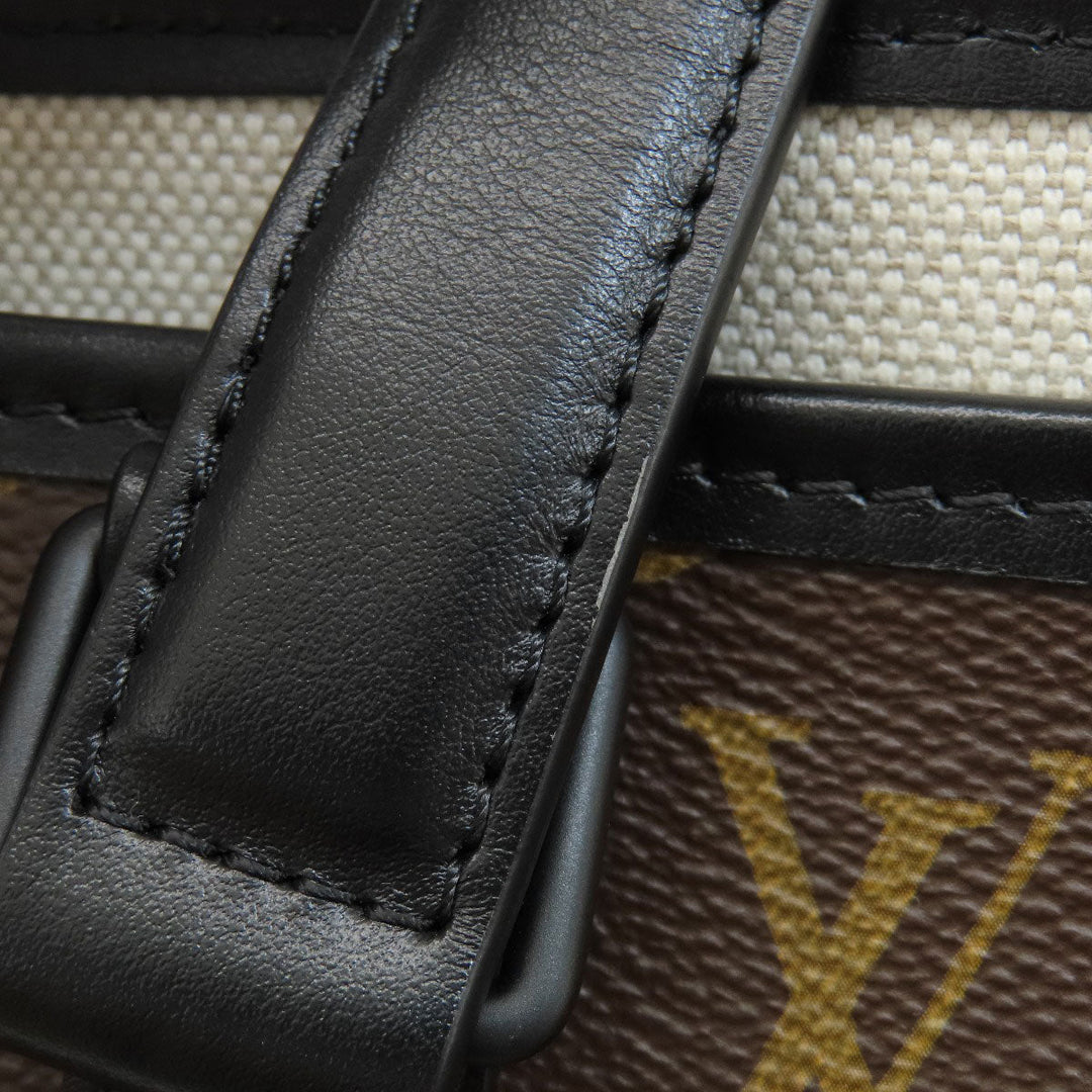 LOUIS VUITTON Tote Bag M45733 Monogram canvas Brown Weekend Tote GM Monogram mens Used Authentic