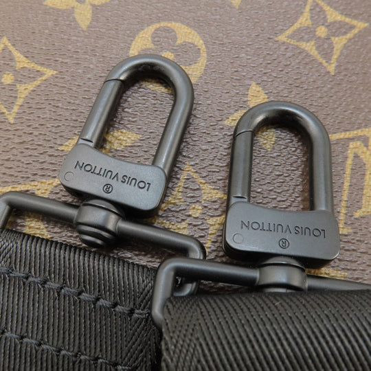 LOUIS VUITTON Tote Bag M45733 Monogram canvas Brown Weekend Tote GM Monogram mens Used Authentic