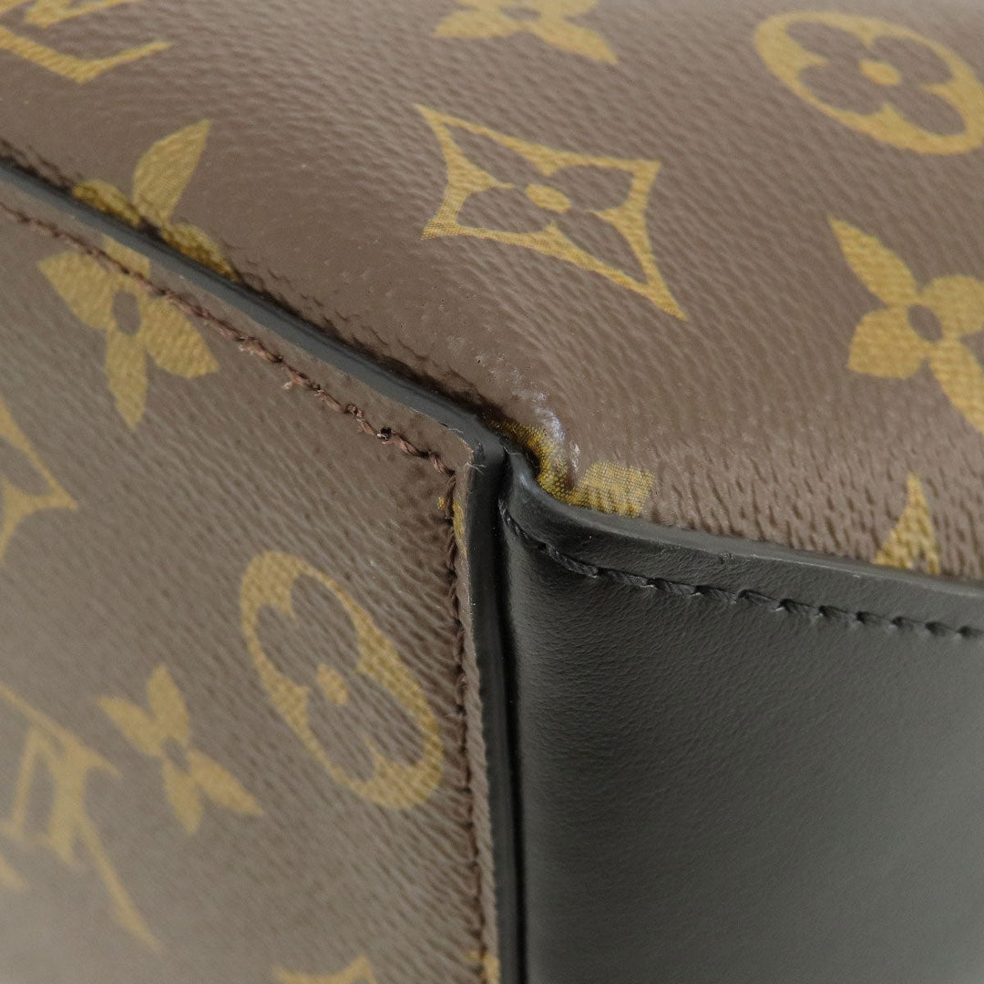 LOUIS VUITTON Tote Bag M45733 Monogram canvas Brown Weekend Tote GM Monogram mens Used Authentic