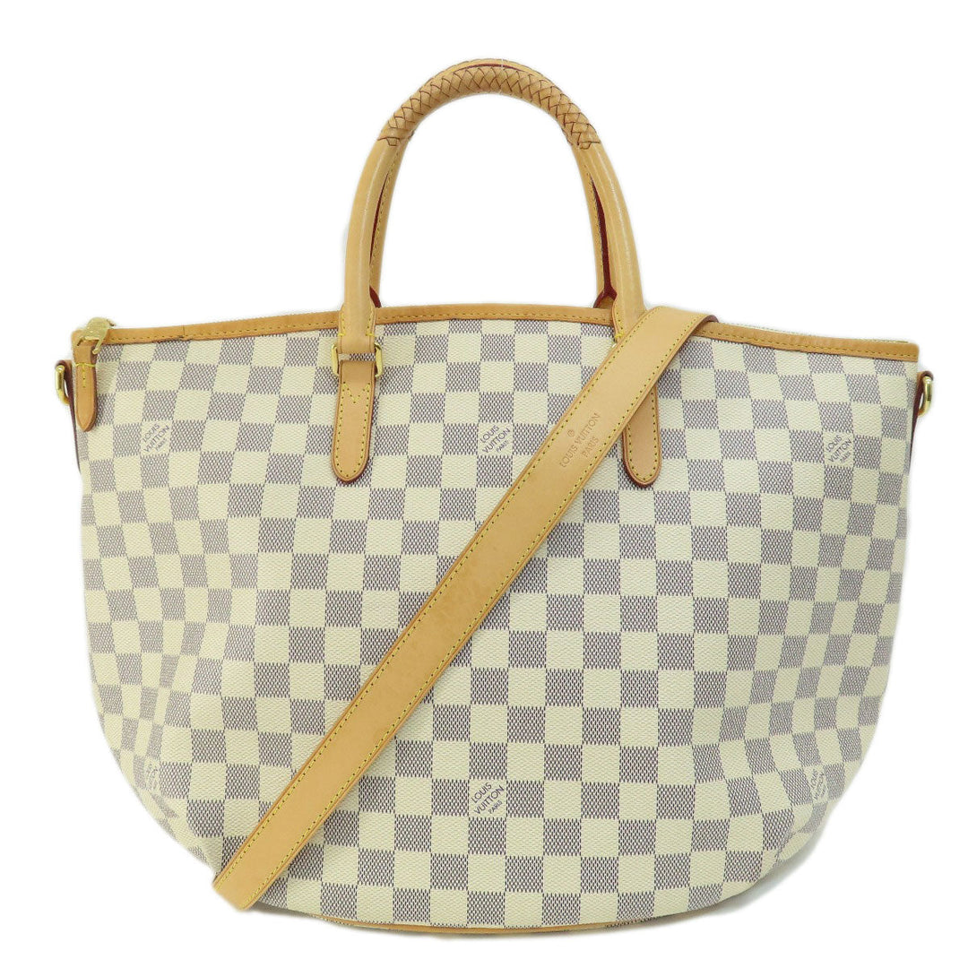 LOUIS VUITTON Tote Bag N48252 Damier canvas white Riviera MM