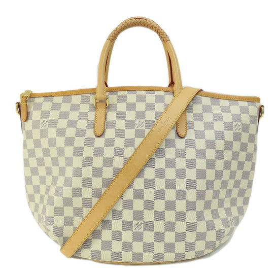 LOUIS VUITTON Tote Bag N48252 Damier canvas white Riviera MM