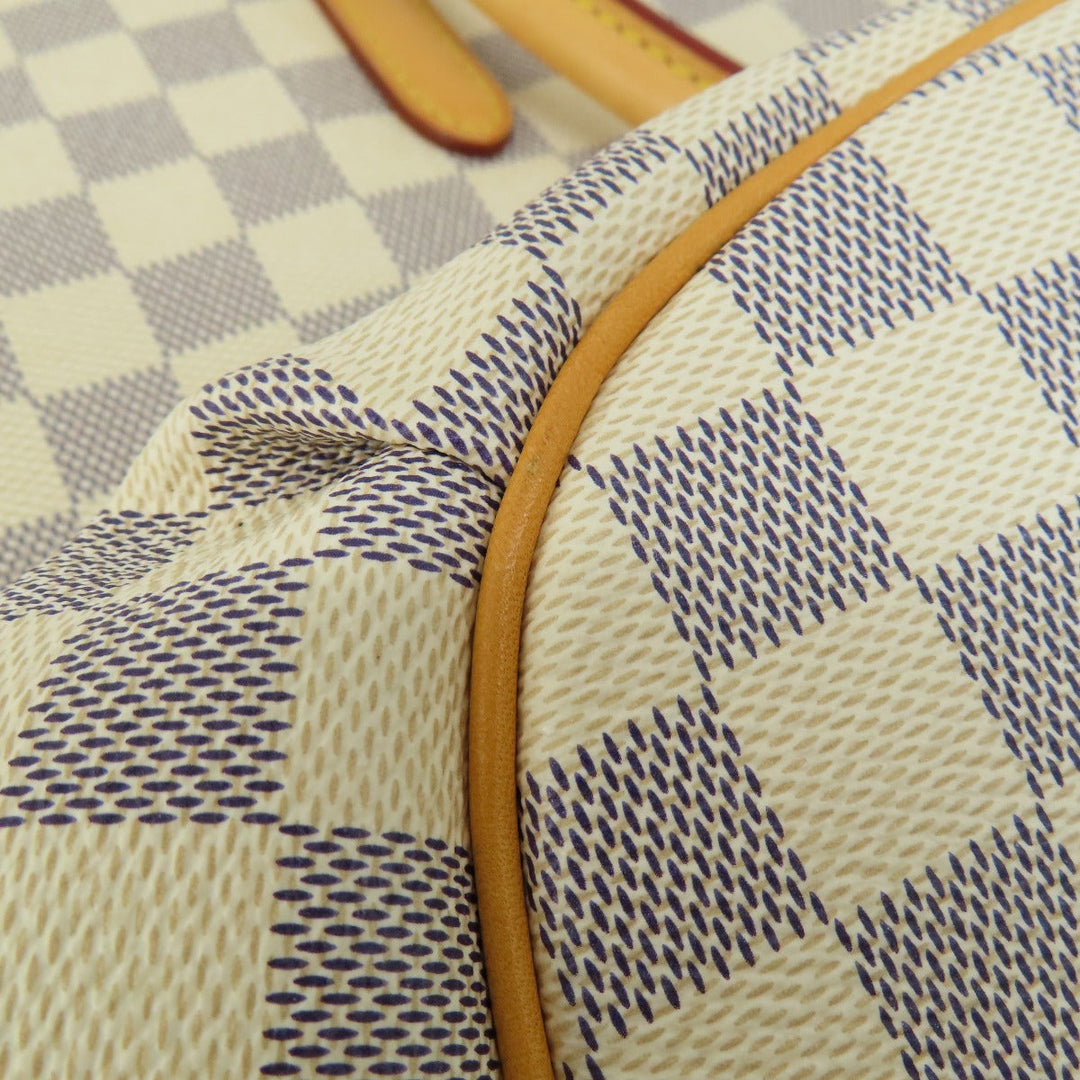 LOUIS VUITTON Tote Bag N48252 Damier canvas white Riviera MM