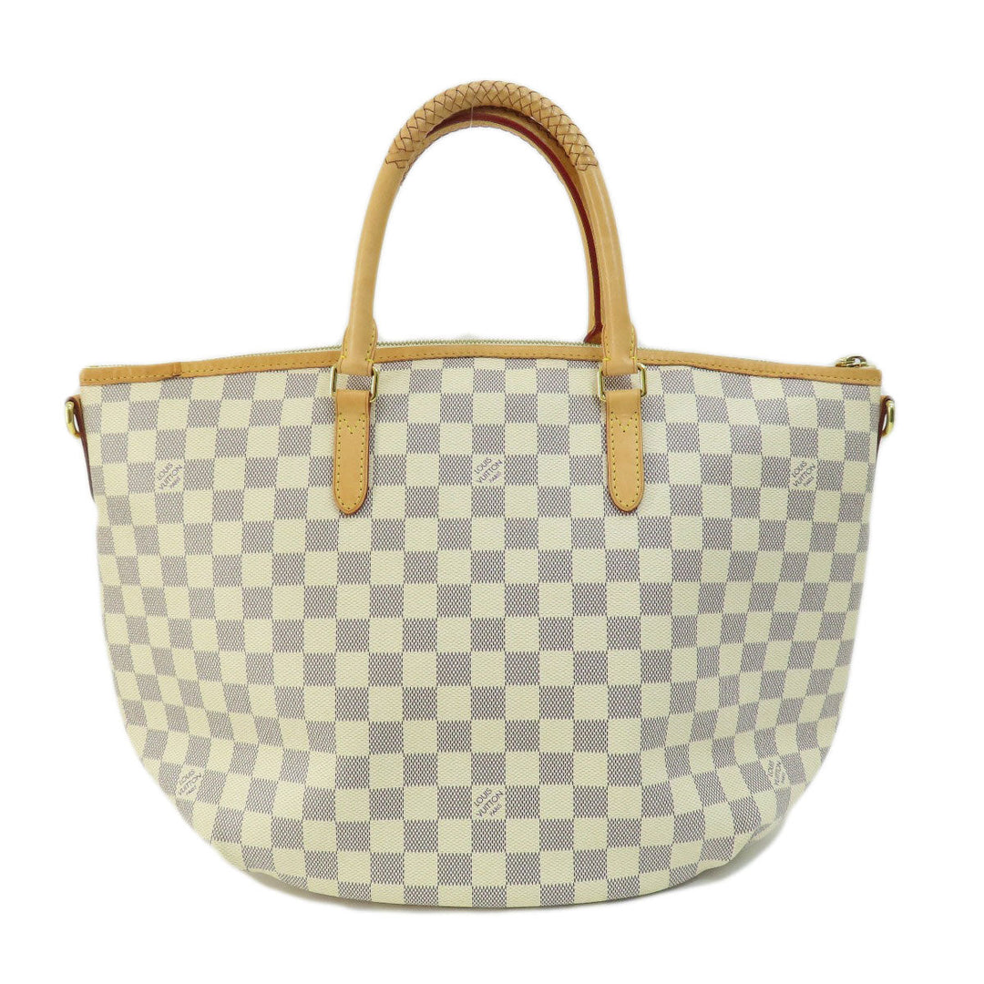 LOUIS VUITTON Tote Bag N48252 Damier canvas white Riviera MM