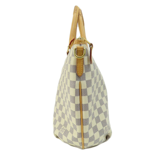 LOUIS VUITTON Tote Bag N48252 Damier canvas white Riviera MM