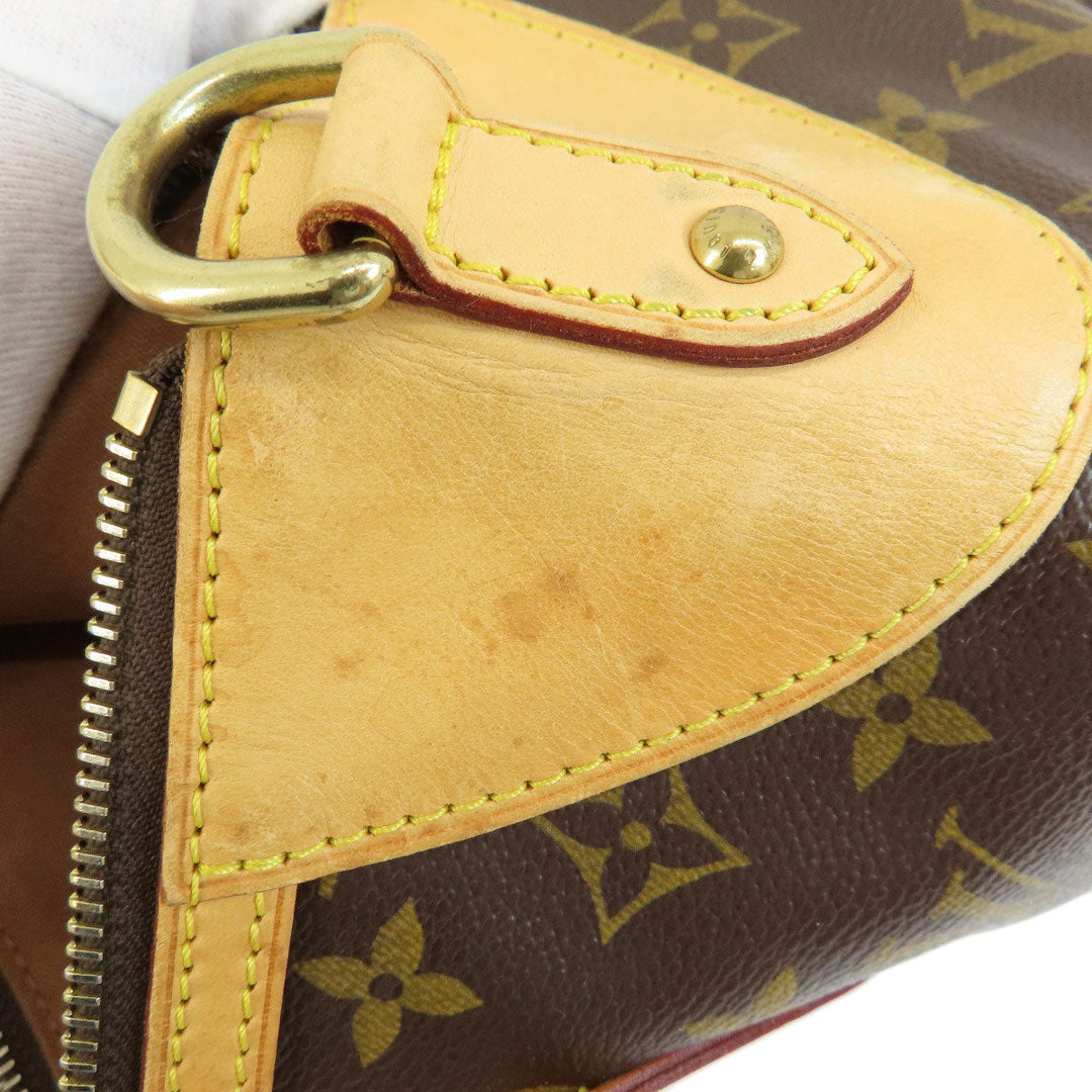 LOUIS VUITTON Tote Bag M56388 Monogram canvas Brown Odeon GM Monogram Women Used Authentic