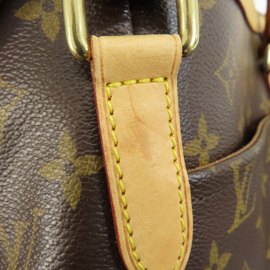 LOUIS VUITTON Tote Bag M56388 Monogram canvas Brown Odeon GM Monogram Women Used Authentic