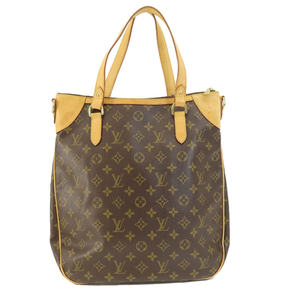 LOUIS VUITTON Tote Bag M56388 Monogram canvas Brown Odeon GM Monogram Women Used Authentic