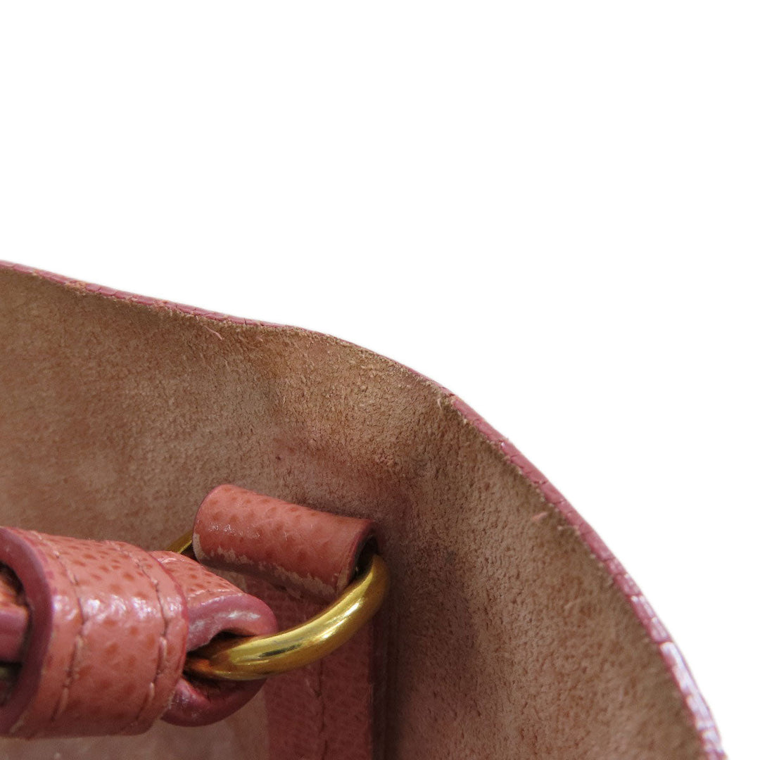 CELINE Tote Bag leather pink Vertical Cabas 2WAY