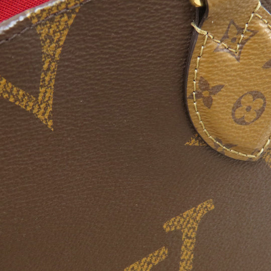 LOUIS VUITTON Tote Bag M45321 Monogram reverse Brown On the Go MM Monogram Giant Women Used Authentic