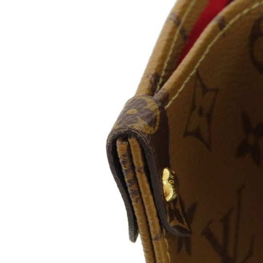 LOUIS VUITTON Tote Bag M45321 Monogram reverse Brown On the Go MM Monogram Giant Women Used Authentic