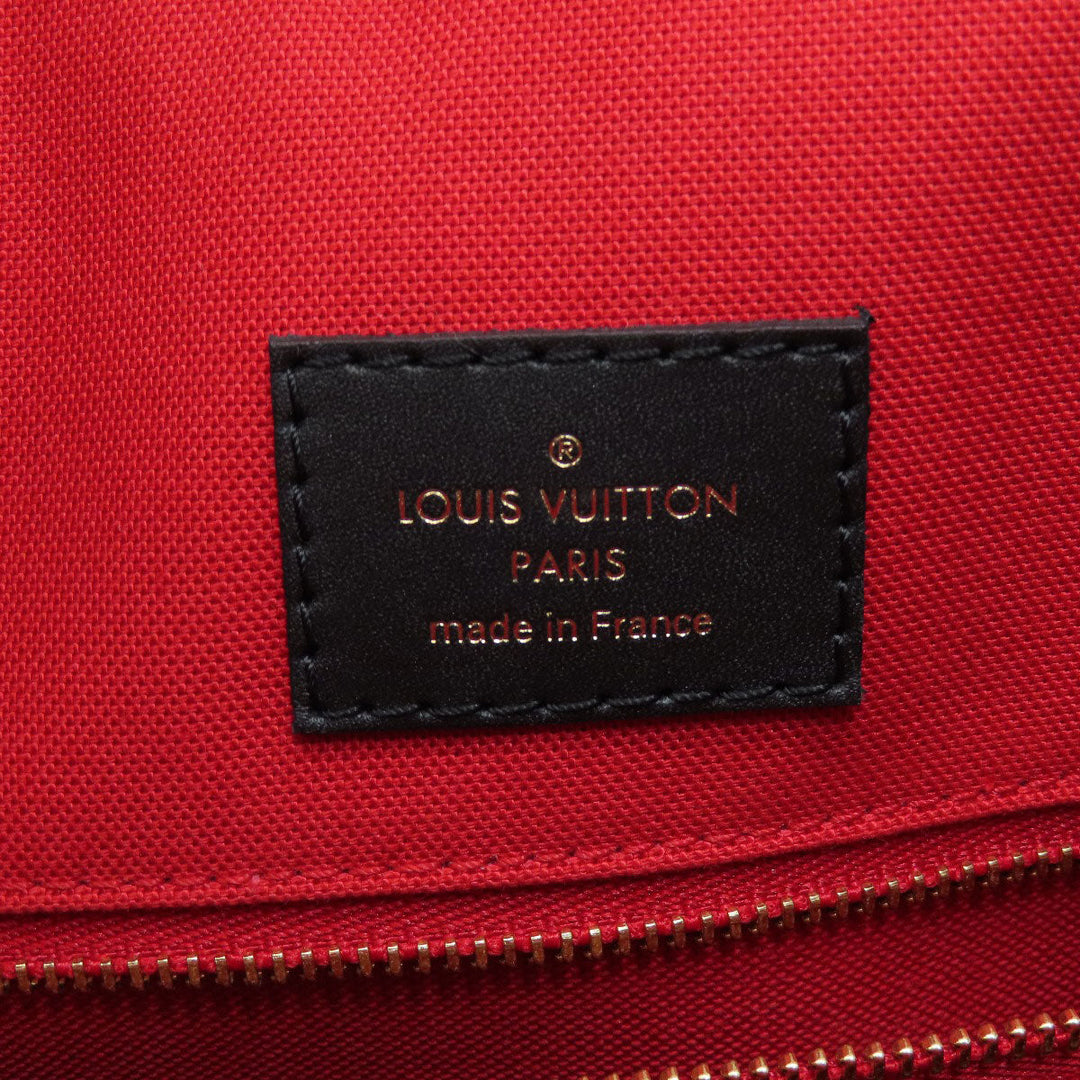 LOUIS VUITTON Tote Bag M45321 Monogram reverse Brown On the Go MM Monogram Giant Women Used Authentic