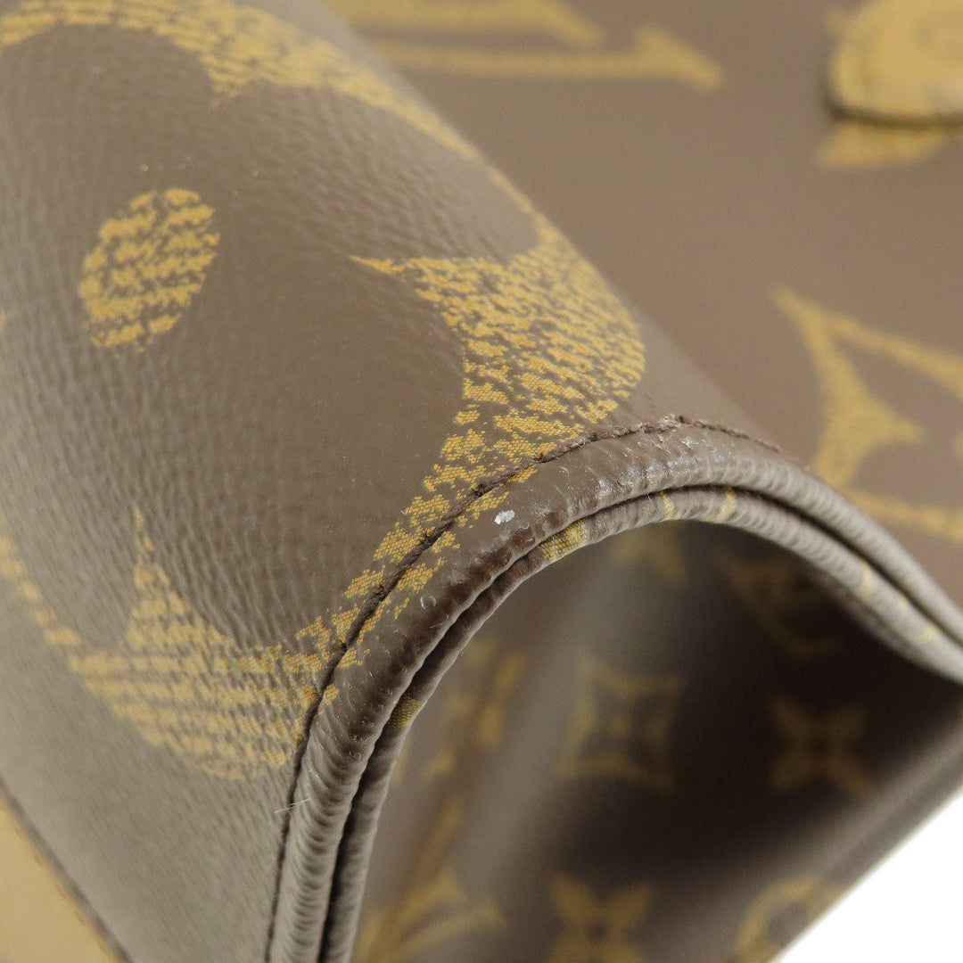 LOUIS VUITTON Tote Bag M45321 Monogram reverse Brown On the Go MM Monogram Giant