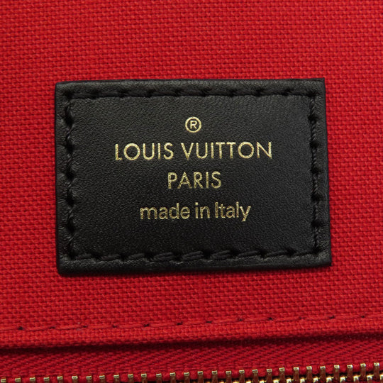 LOUIS VUITTON Tote Bag M45321 Monogram reverse Brown On the Go MM Monogram Giant