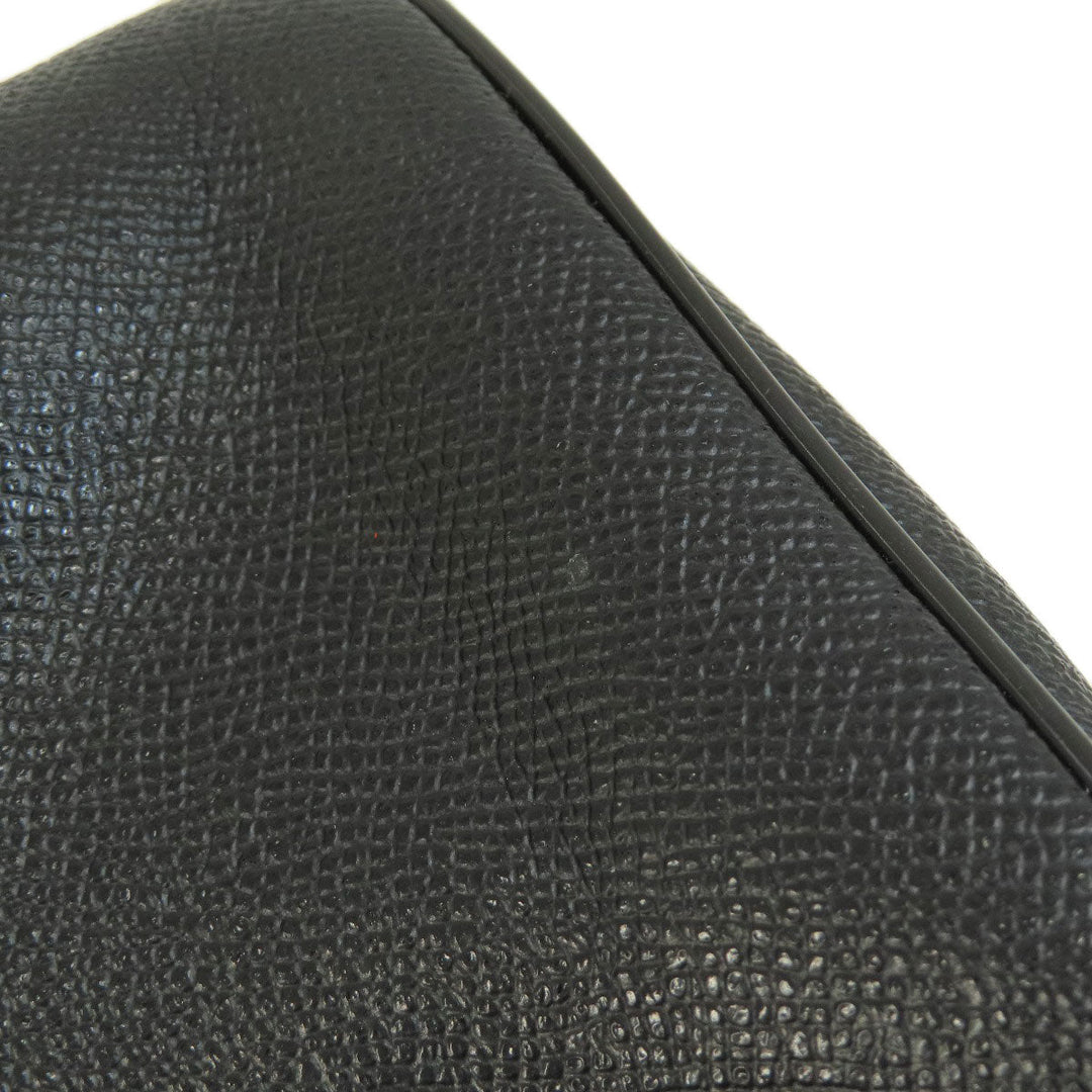 COACH Handbag F57521 leather black 2WAY Women Used Authentic