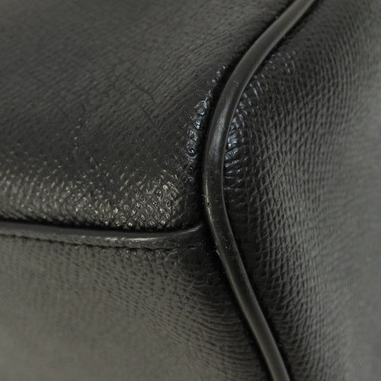 COACH Handbag F57521 leather black 2WAY Women Used Authentic