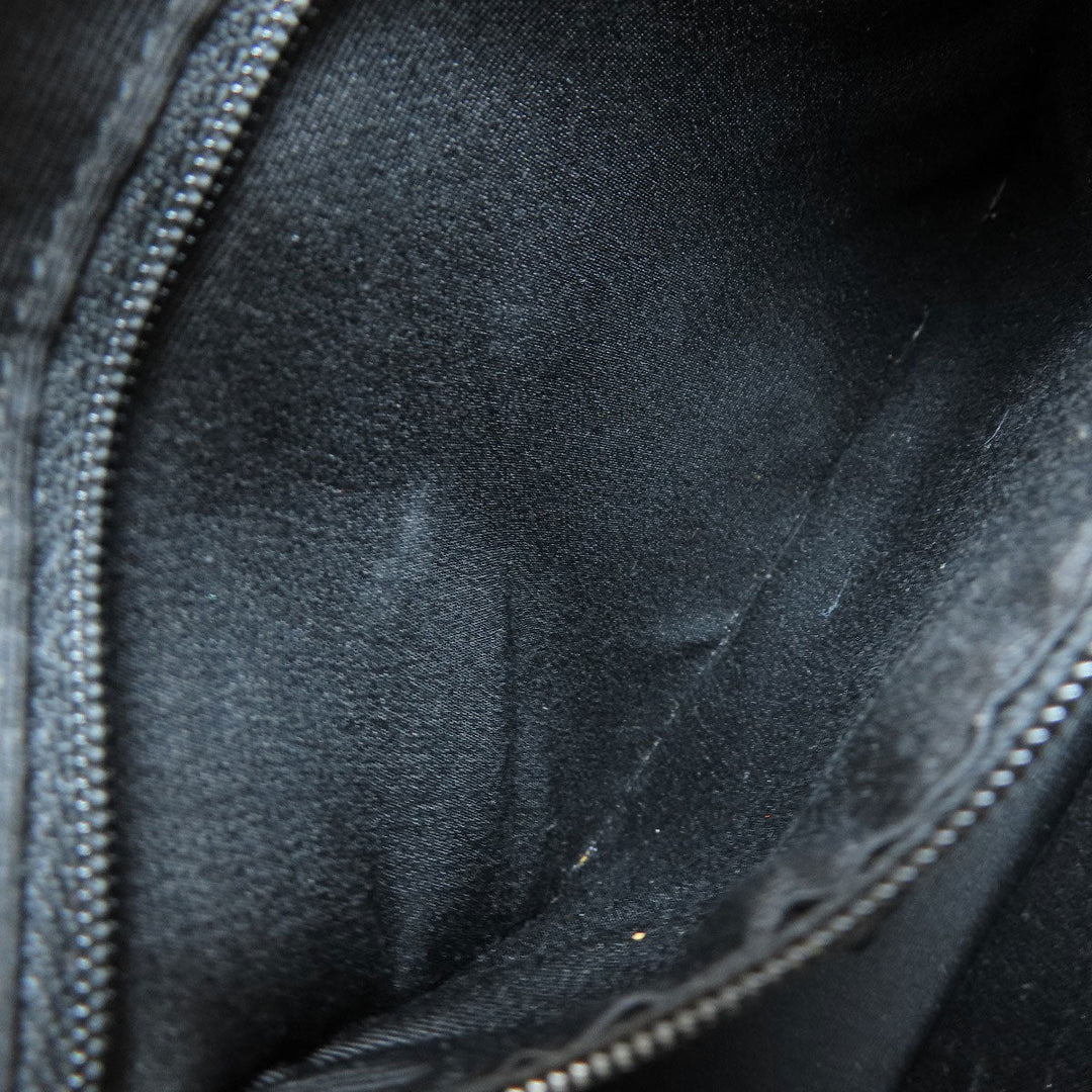 COACH Handbag F57521 leather black 2WAY Women Used Authentic