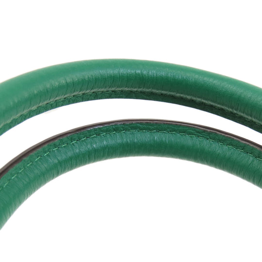 COACH Handbag C8364 leather green Mini Lily 2WAY