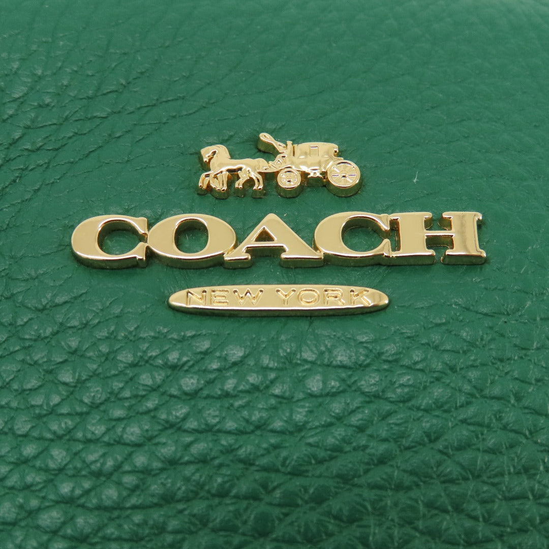 COACH Handbag C8364 leather green Mini Lily 2WAY