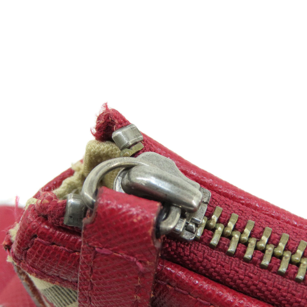 BURBERRY Shoulder Bag canvas beige Nova Check