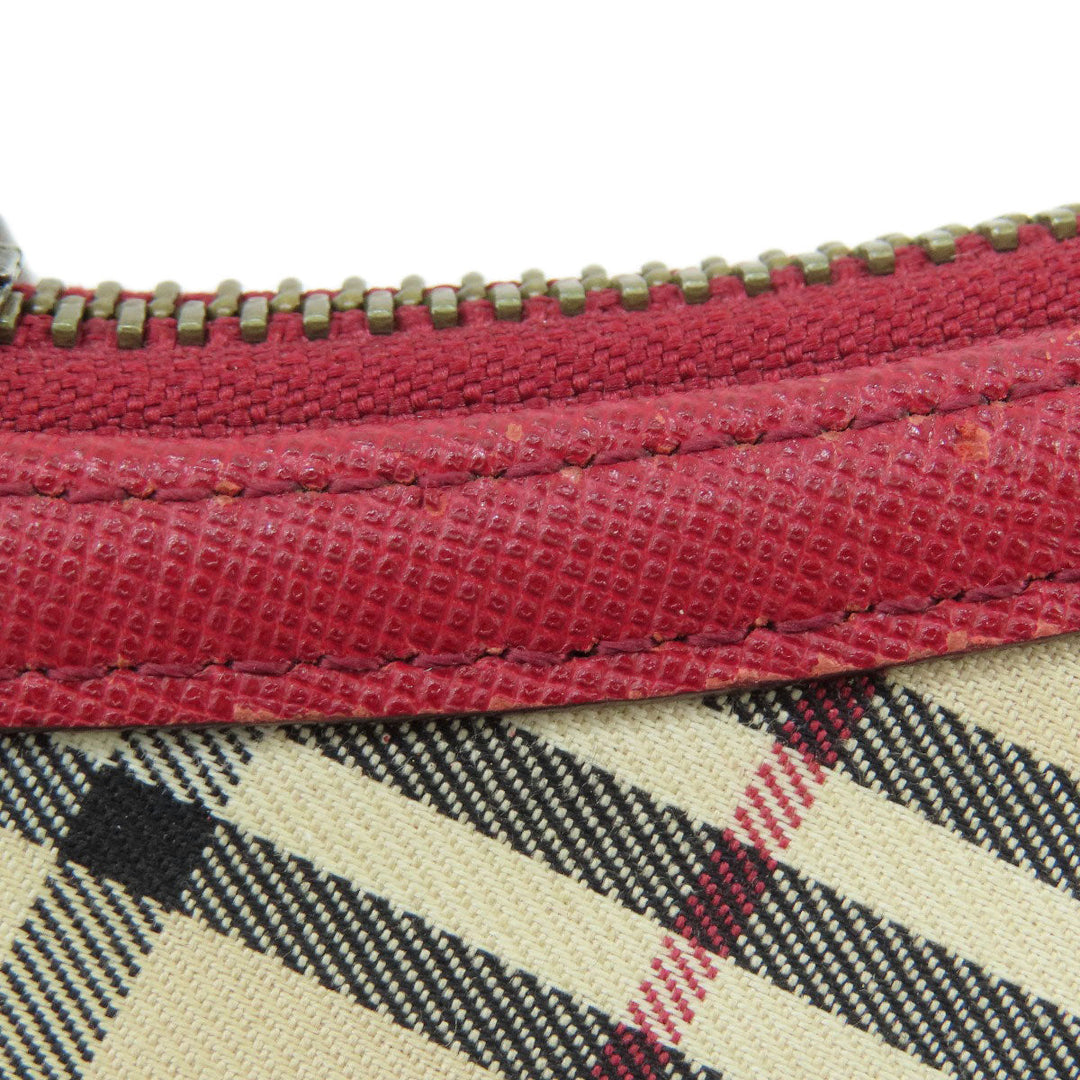 BURBERRY Shoulder Bag canvas beige Nova Check