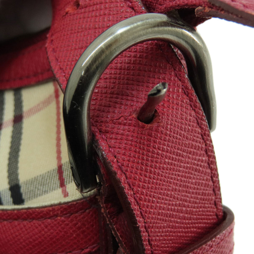 BURBERRY Shoulder Bag canvas beige Nova Check