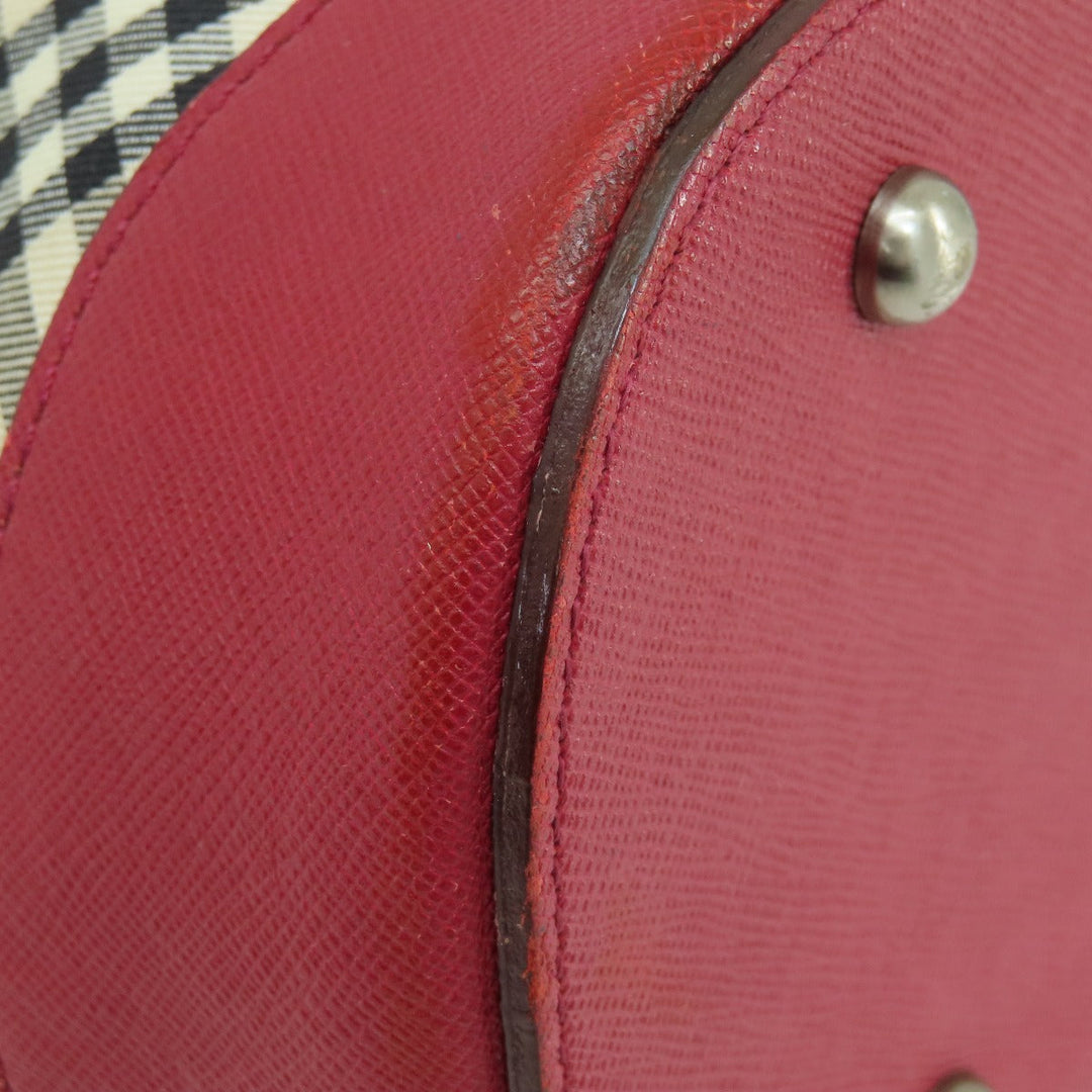 BURBERRY Shoulder Bag canvas beige Nova Check