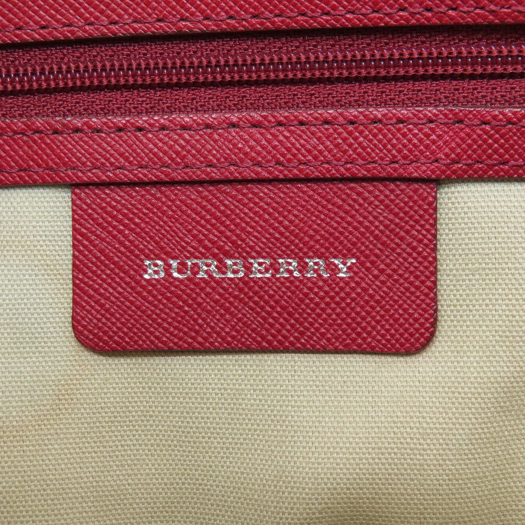 BURBERRY Shoulder Bag canvas beige Nova Check