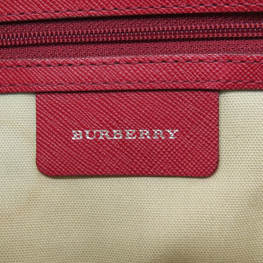 BURBERRY Shoulder Bag canvas beige Nova Check