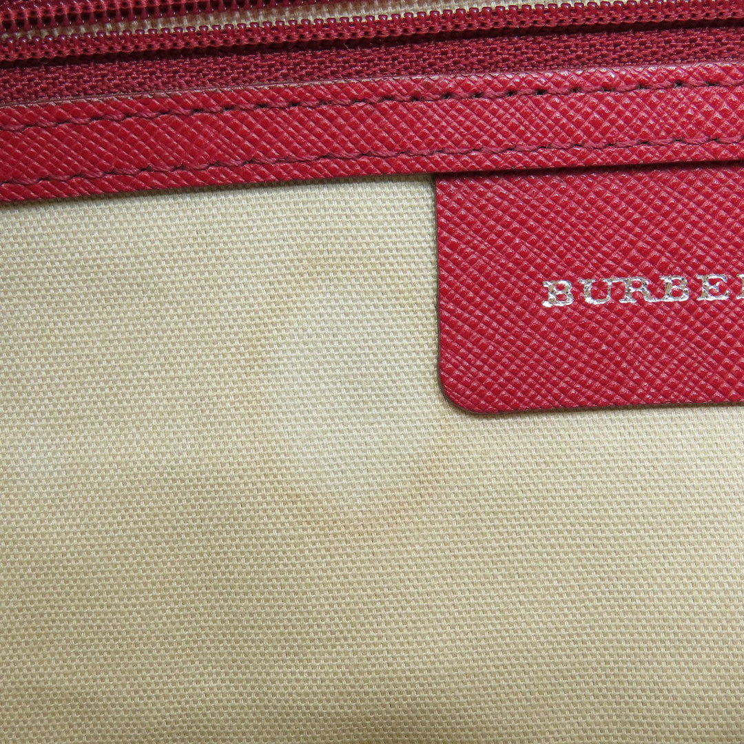 BURBERRY Shoulder Bag canvas beige Nova Check