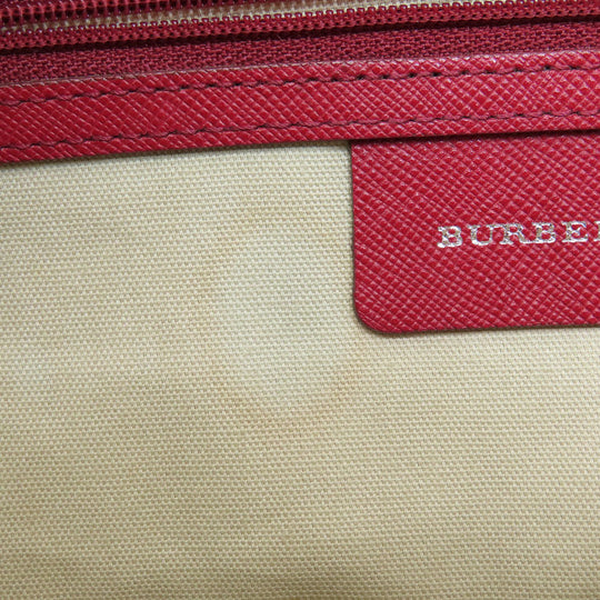 BURBERRY Shoulder Bag canvas beige Nova Check