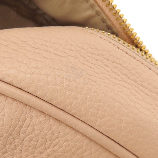 MICHAEL KORS Backpack leather pink logo Women Used Authentic