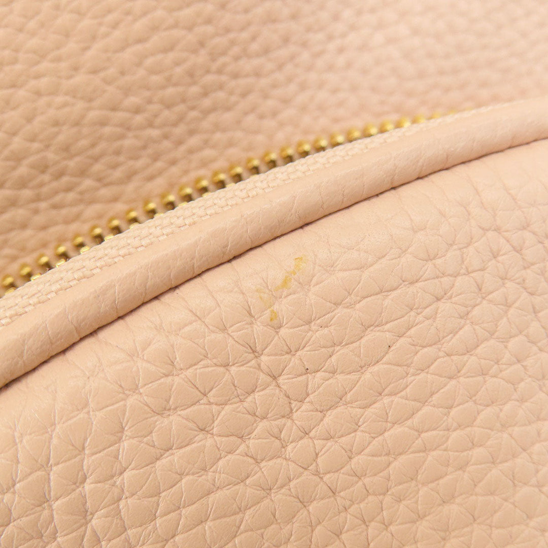 MICHAEL KORS Backpack leather pink logo Women Used Authentic