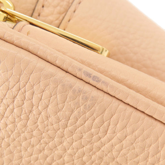 MICHAEL KORS Backpack leather pink logo Women Used Authentic