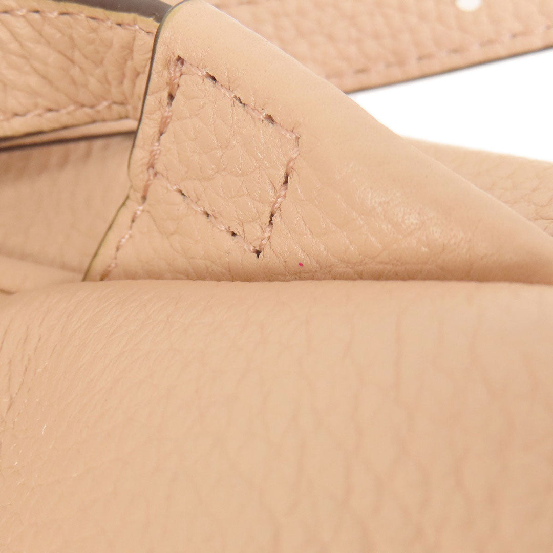 MICHAEL KORS Backpack leather pink logo Women Used Authentic