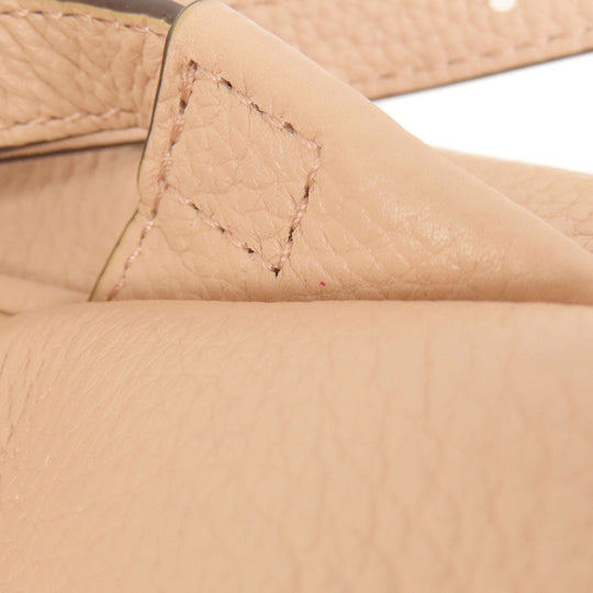 MICHAEL KORS Backpack leather pink logo Women Used Authentic