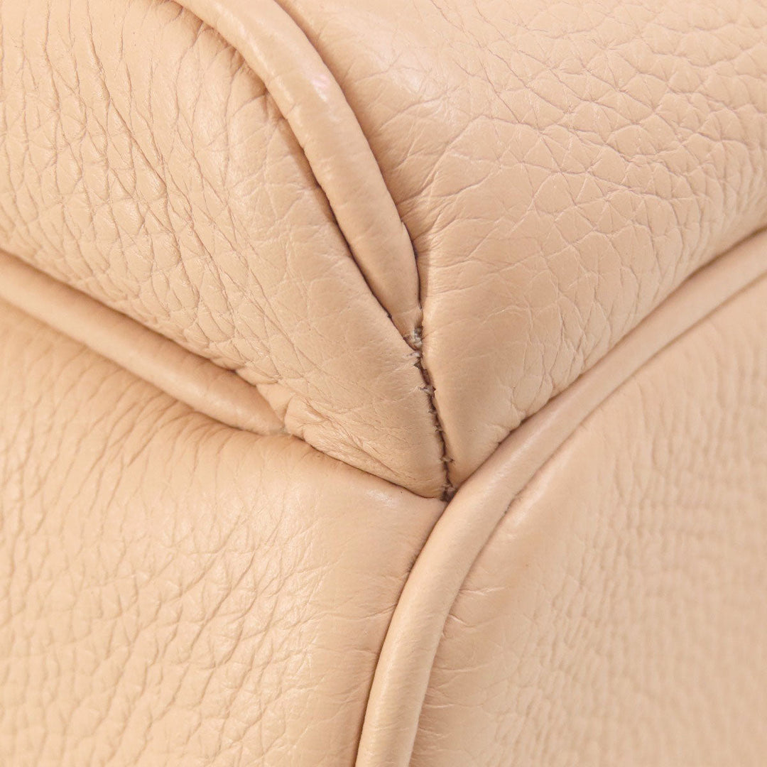 MICHAEL KORS Backpack leather pink logo Women Used Authentic