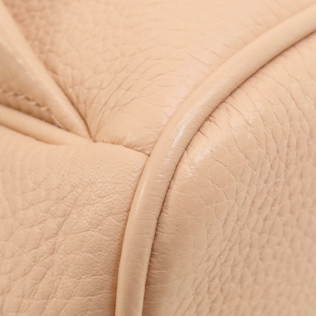 MICHAEL KORS Backpack leather pink logo Women Used Authentic