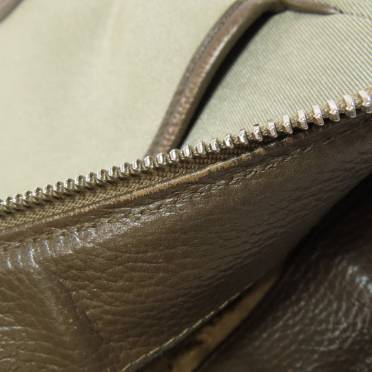 BURBERRY Shoulder Bag canvas Brown Nova Check Women Used Authentic