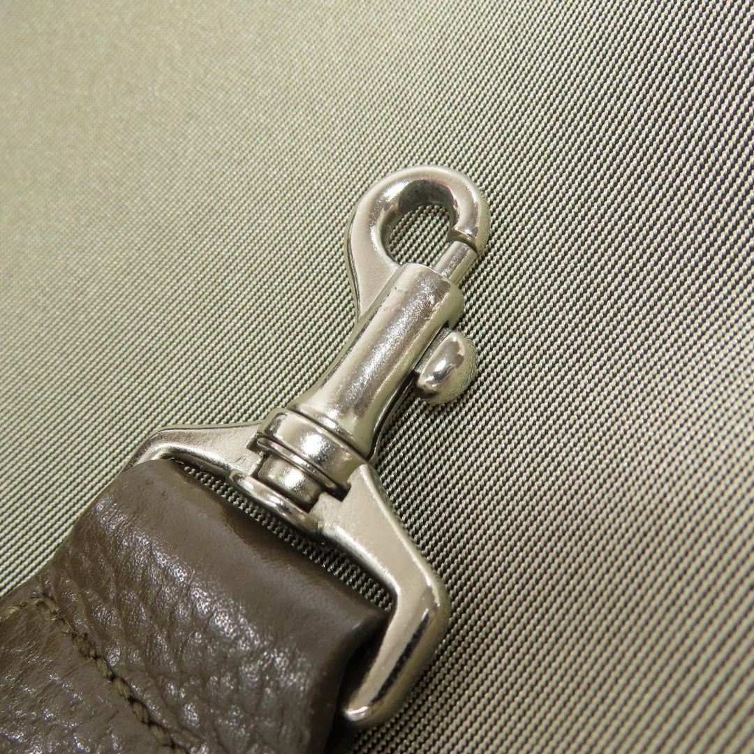 BURBERRY Shoulder Bag canvas Brown Nova Check Women Used Authentic