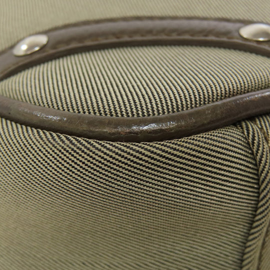 BURBERRY Shoulder Bag canvas Brown Nova Check Women Used Authentic