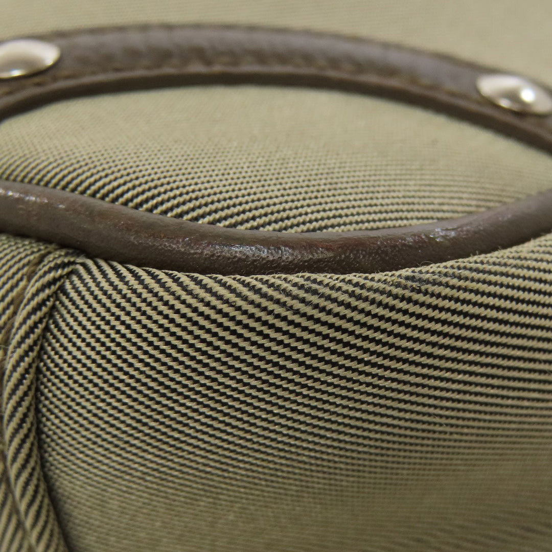 BURBERRY Shoulder Bag canvas Brown Nova Check Women Used Authentic