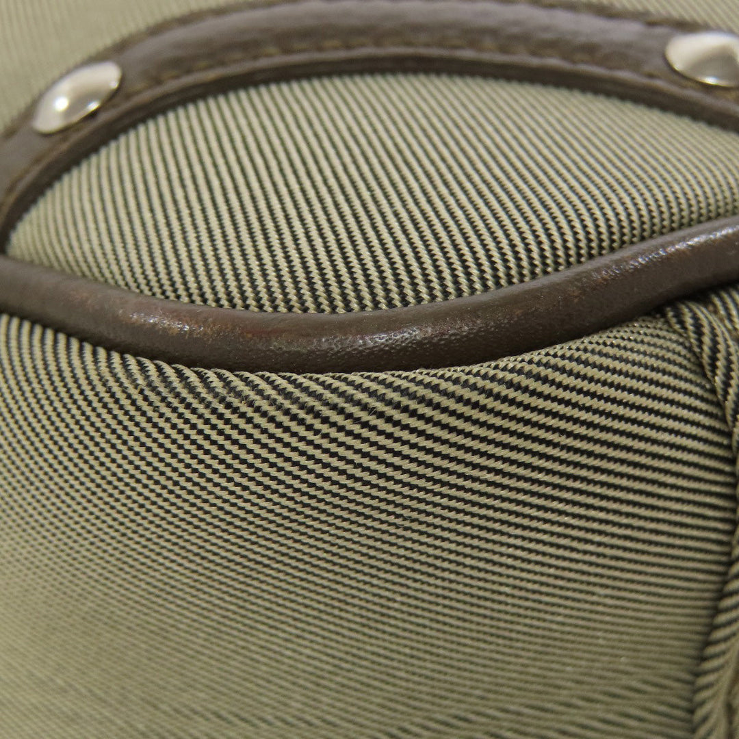 BURBERRY Shoulder Bag canvas Brown Nova Check Women Used Authentic