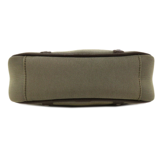 BURBERRY Shoulder Bag canvas Brown Nova Check Women Used Authentic