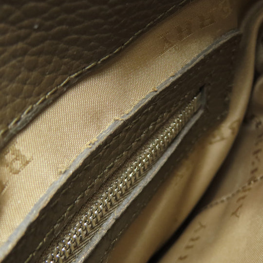 BURBERRY Shoulder Bag canvas Brown Nova Check Women Used Authentic